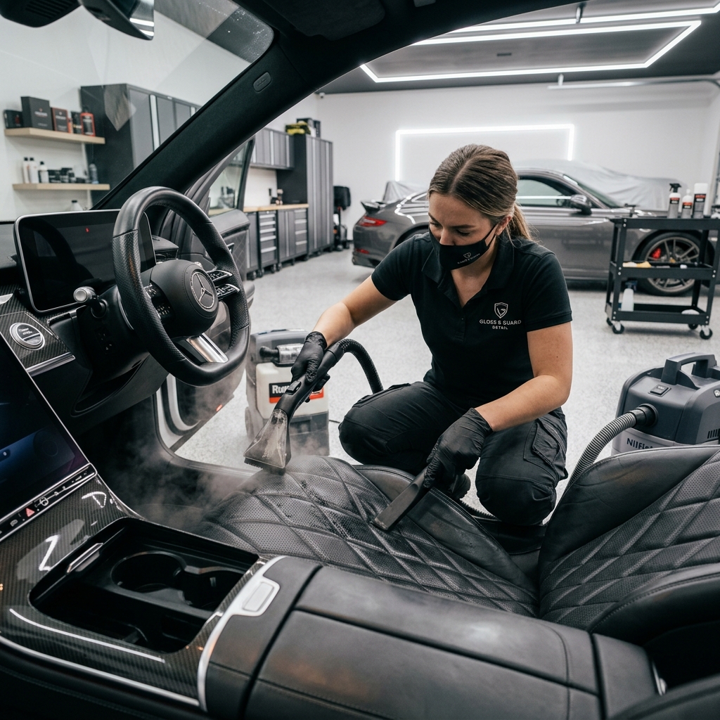 Higienização de veículos